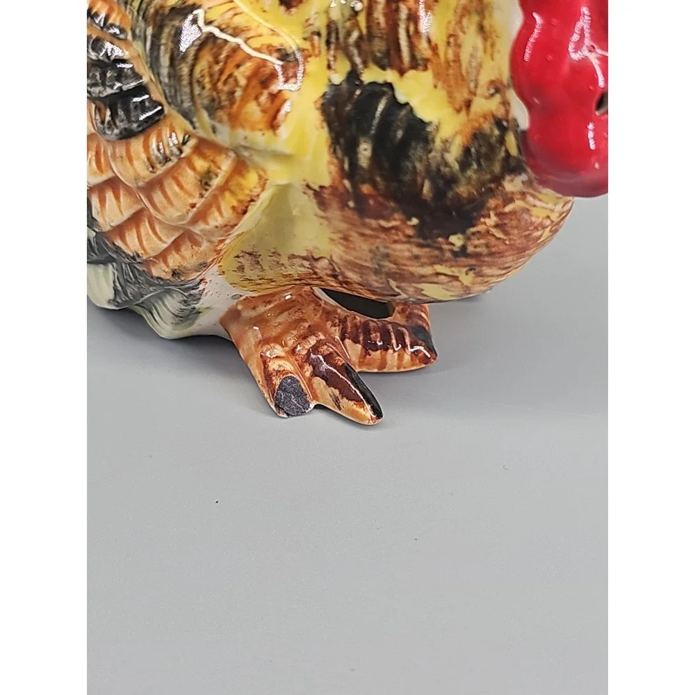 Vintage Rossini Large Ceramic Turkey Shaker, Japan, Salt Pepper Shaker